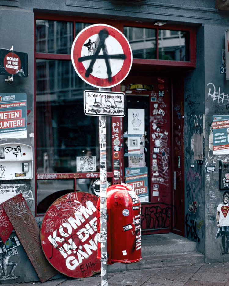 Künstlerviertel in Hamburg