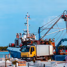 Fischerboot in Novigrad, Kroatien