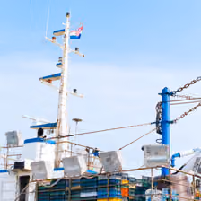 Fischerboot in Novigrad, Kroatien