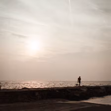 Abendhitze in Novigrad, Kroatien