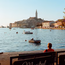 Aussicht auf Rovinj