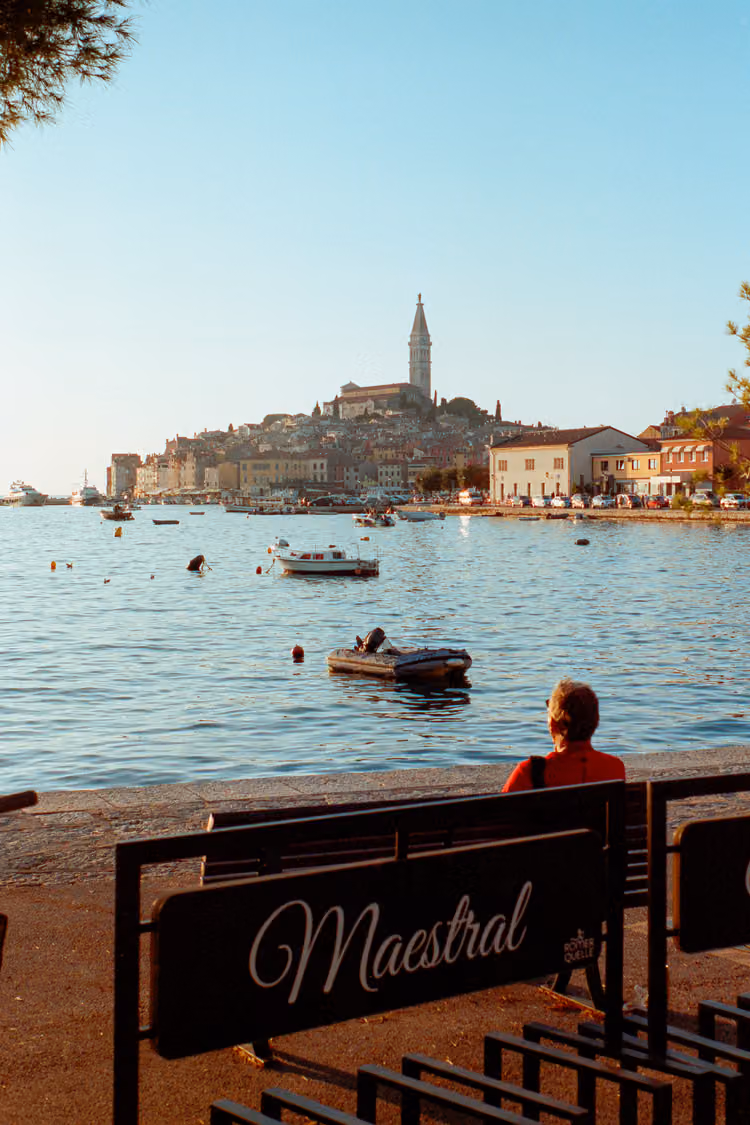 Aussicht auf Rovinj