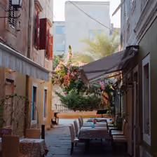 Gasse in Pula
