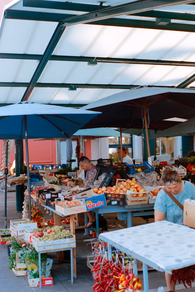 Markt in Rovinj