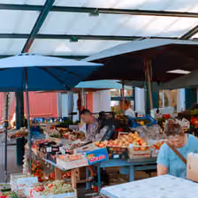 Markt in Rovinj
