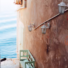 Gasse zum Meer, Rovinj
