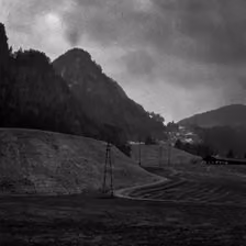 Düstere Landschaft