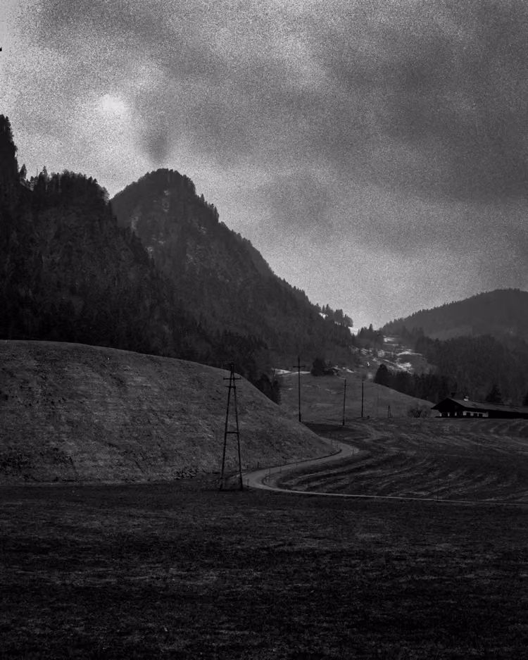 Düstere Landschaft
