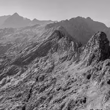 Bergkette in den Berchtesgadener Alpen