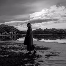 Portrait von Rosie am Forggensee, November 2024