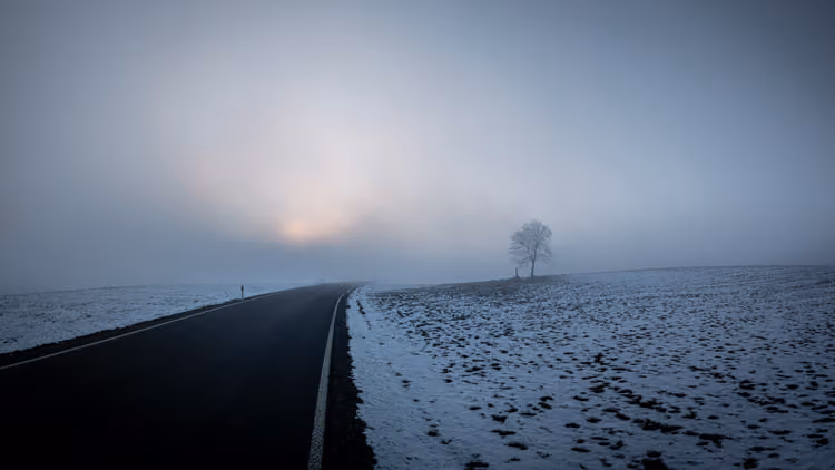 Nebel vor Schwabbruck