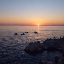 Abendrot in Rovinj